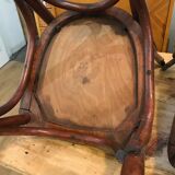 Series of 4 baumann bistro chairs