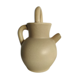 Pitcher ball in sandstone with floral pattern
