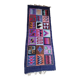 Petit tapis tissé ethnique péruvien