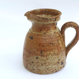 Pyrity sandstone pitcher signed Baudat