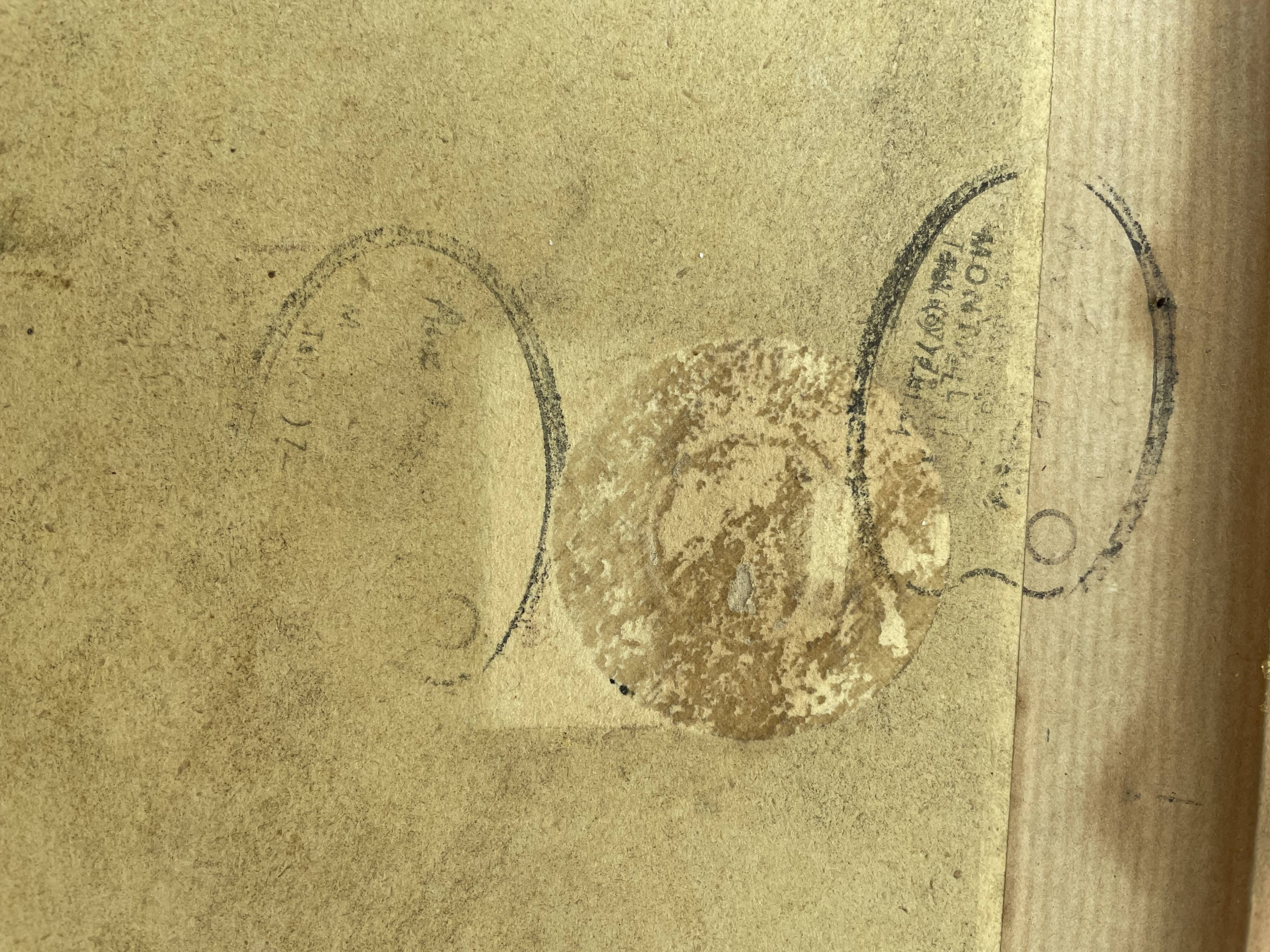 Vintage, oil painting, still life with bouquet of flowers, book, 20th century, signed