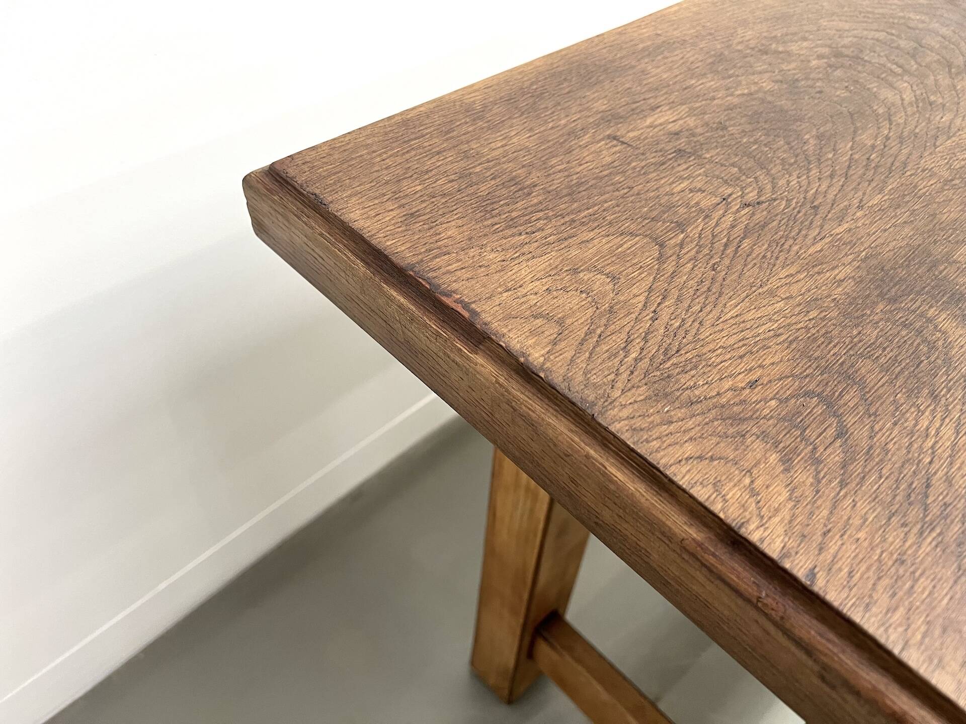 Table de ferme "campagne" en chêne