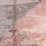 Tapis azilal marron tissé en laine naturel taille 150×250