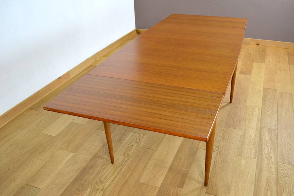 Vintage Scandinavian Teak Table 1960