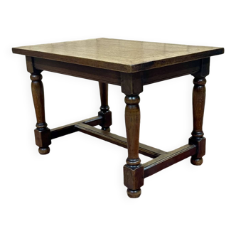 1950s oak coffee table