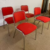 Set of 4 visitor chairs