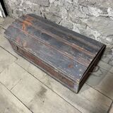 Curved wooden trunk