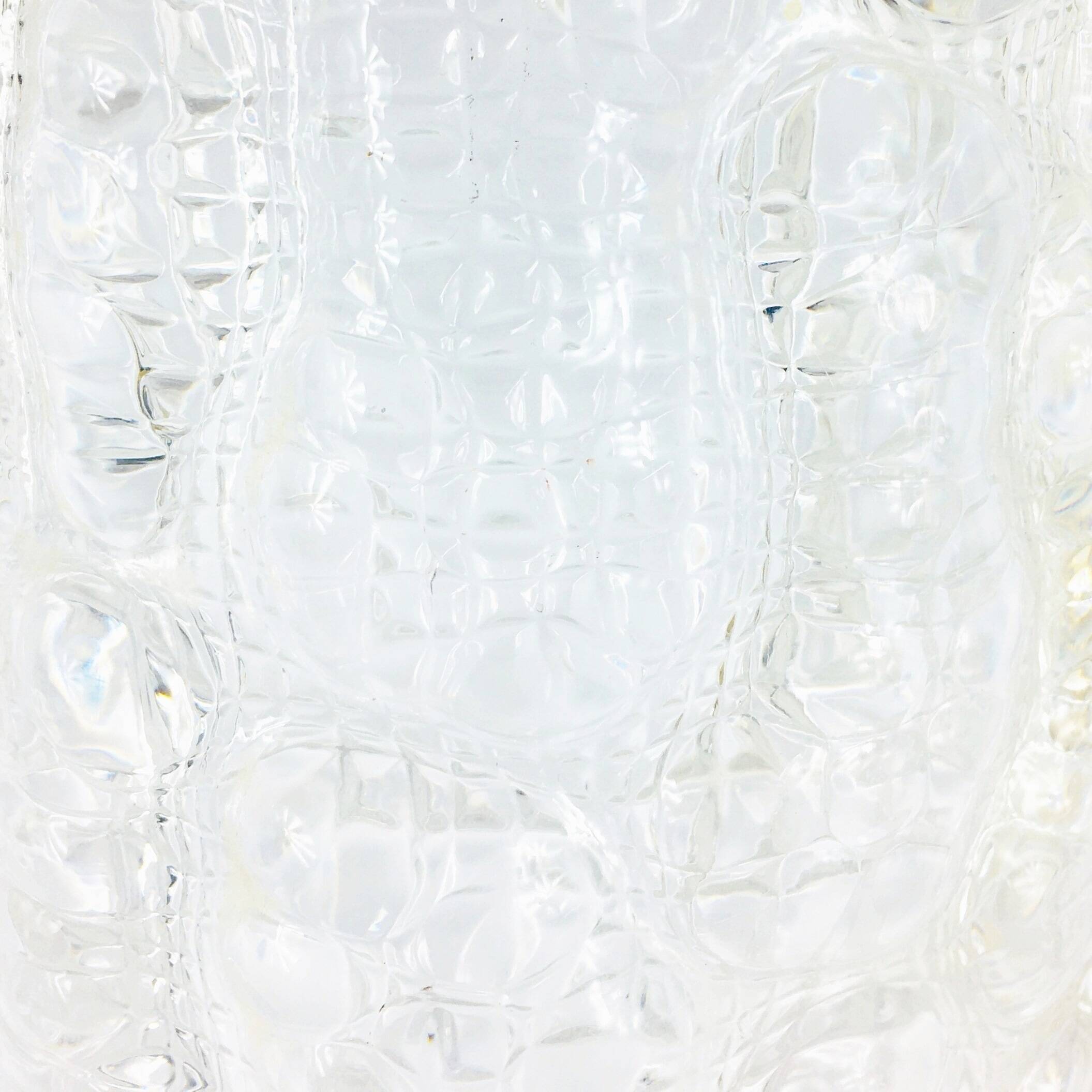 Scandinavian Glass & Brass Wall Light by C. Fagerlund for Orrefors, 1960s
