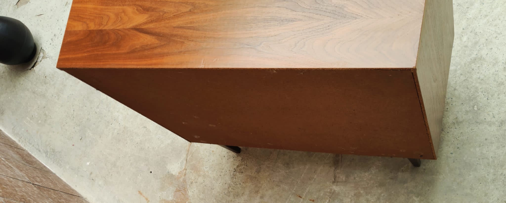 Mid century shoe cabinet | vintage - sidetable