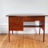 Scandinavian vintage teak desk 1960