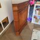 Beautiful corner cupboard - cherry stain - Drawer - one door - Louis Philippe style