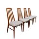 Set of 4 Niels Koefoed dining chairs, 1960s