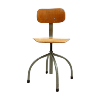 Industrial german swivel office chair from Anatomic, 1950s