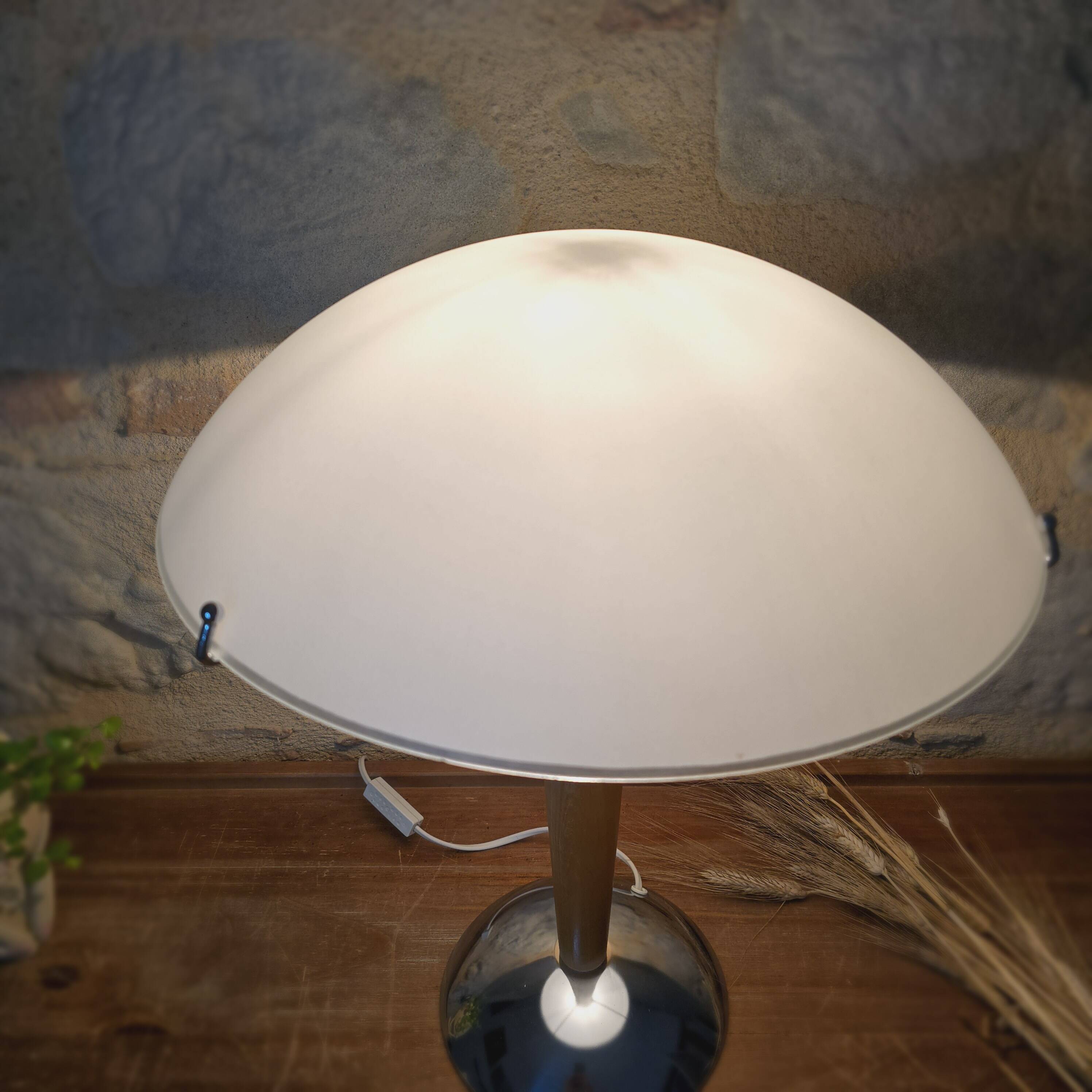 Modern mushroom lamp ikea kvintol vintage 80s/90s