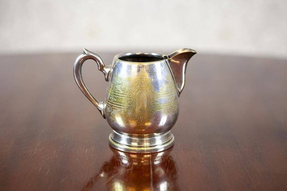 Silver-Plated Coffee/Tea Set, 1930s, Set of 3