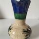 Earthenware pitcher with rustic floral decoration – 1950s-1970s