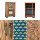 Armoire parisienne bois brut 1920