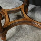 Walnut Piano Bench, Louis XVI Style – Late 19th Century