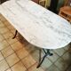 Marble bistro table