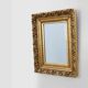 Baroque style giltwood mirror with acanthus carvings, France ca. 1880