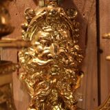 pair of gilt bronze wall lights signed by Etienne Giraud in Lyon