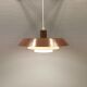 Hanging lamp, designed by Bent Karlby for Danish LYFA in 1968, model Troika.