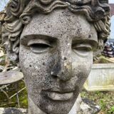 Head of Apollo in reconstituted cement