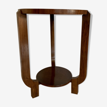 Art Deco mahogany side table