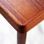 Table d'appoint Vejle Stole & Mobelfabrik en teck, Danemark, 1960s