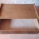 Commode vintage bois et pieds compas années 1950 1960