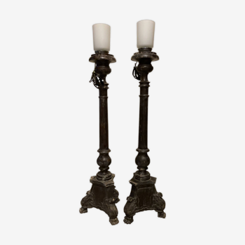 pair of candelabras