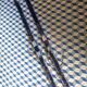 Pair of old wooden skis L=211cm