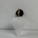 Lot of 3 old vintage opaline wall lights