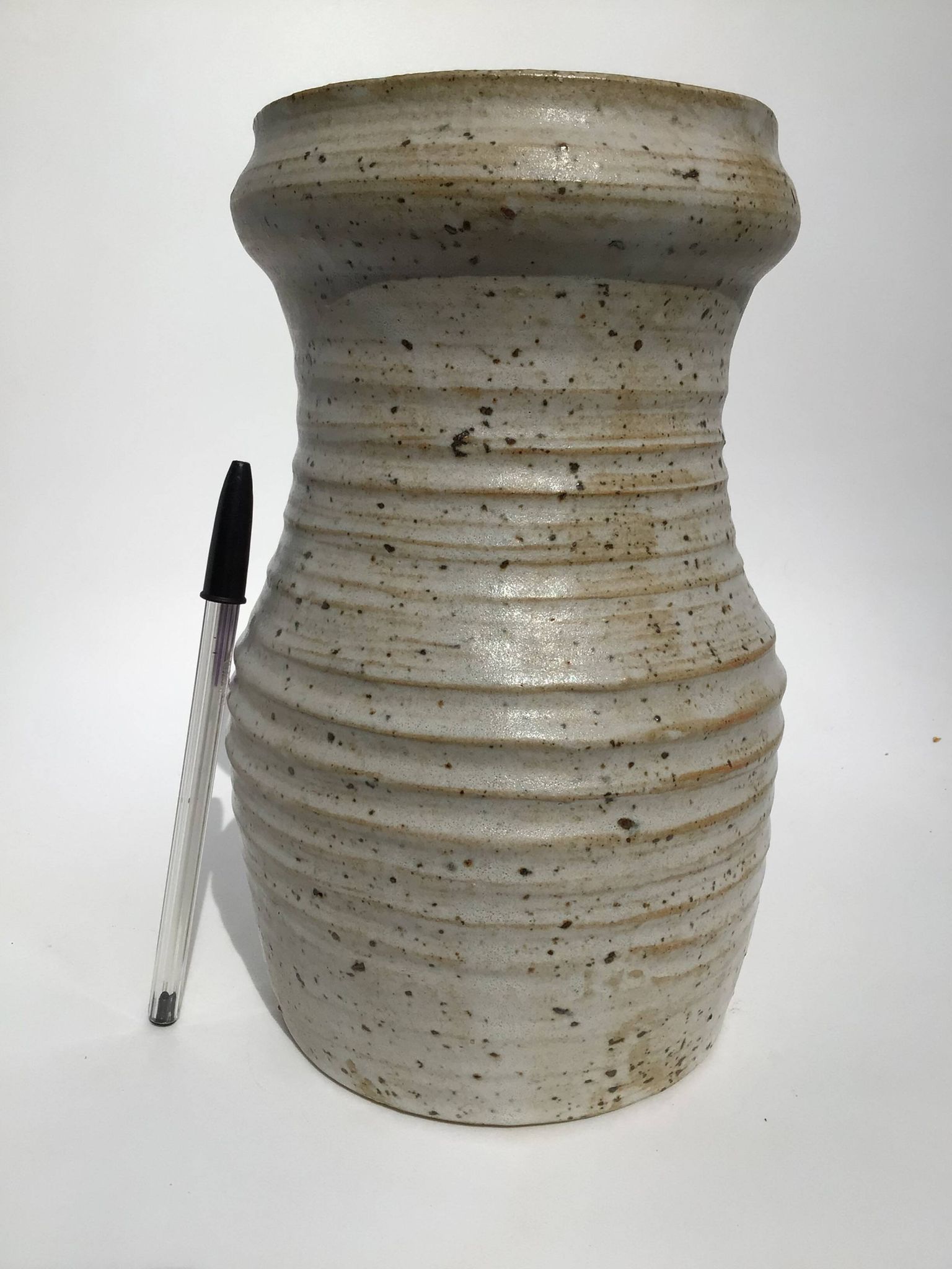 Vase grès artisanal Annie Bel les Baux de Provence