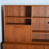 Teak bookcase, Denmark, 1970s