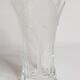 Arques crystal vase, art deco style "Papillons" model, 20 cm