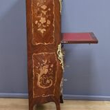 Secretary in precious wood marquetry, Transition style, Napoleon III period – Mid-19th century