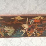 Decorative plate armenian battle of avarayr copper cloisonnés
