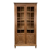 Bibliothèque vitrine ancienne (rénovée)
