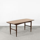 Mid-Century Modern Swedish Teak Coffee Table from HMB Möbler Rörvik, 1950s