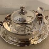 Christofle silver metal caviar service