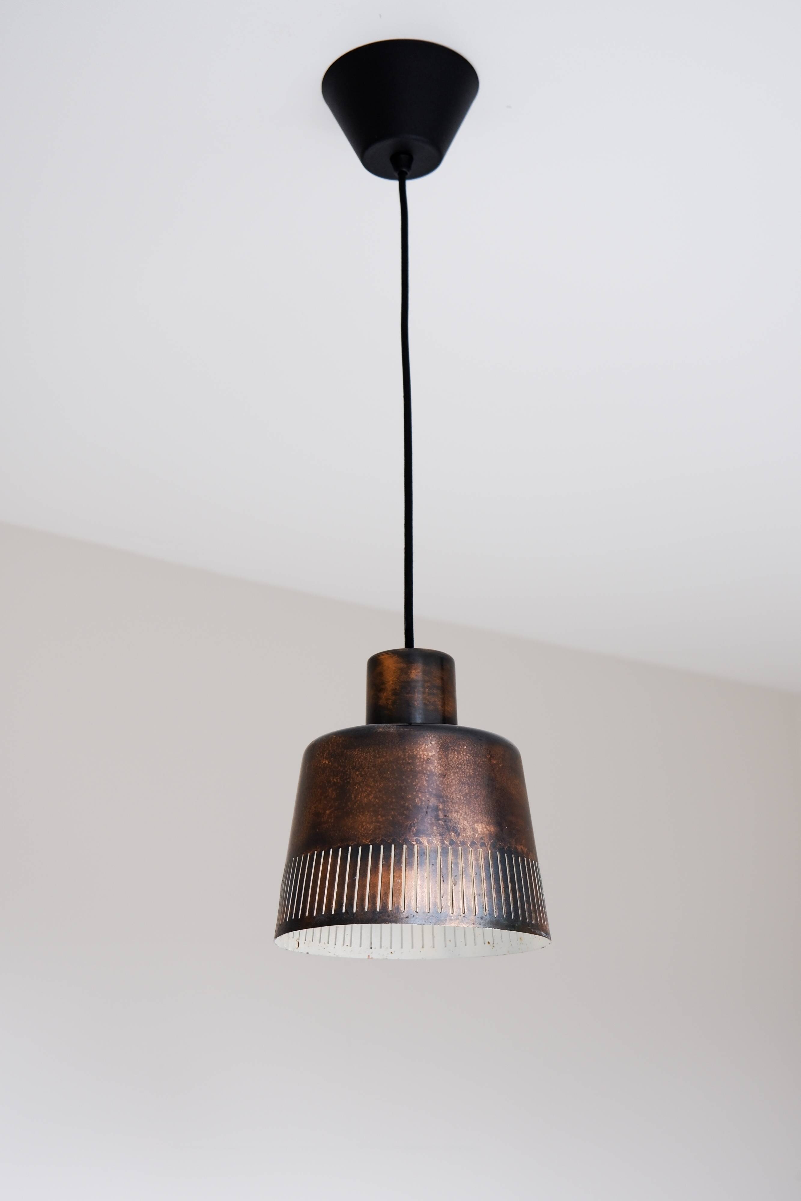 Hans Bergström, pendant copper light edited by Atelje Lyktan