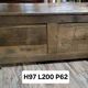 Important Louis XV period sideboard in carved solid oak