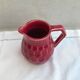 Former art deco red ceramics pitcher