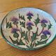 Large "Thistle" ceramic plate from Vallauris