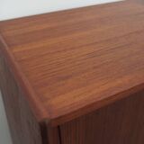 Teak highboard, Danish design, 1960s, designer: Børge Seindal, manufacturer: Westergaard