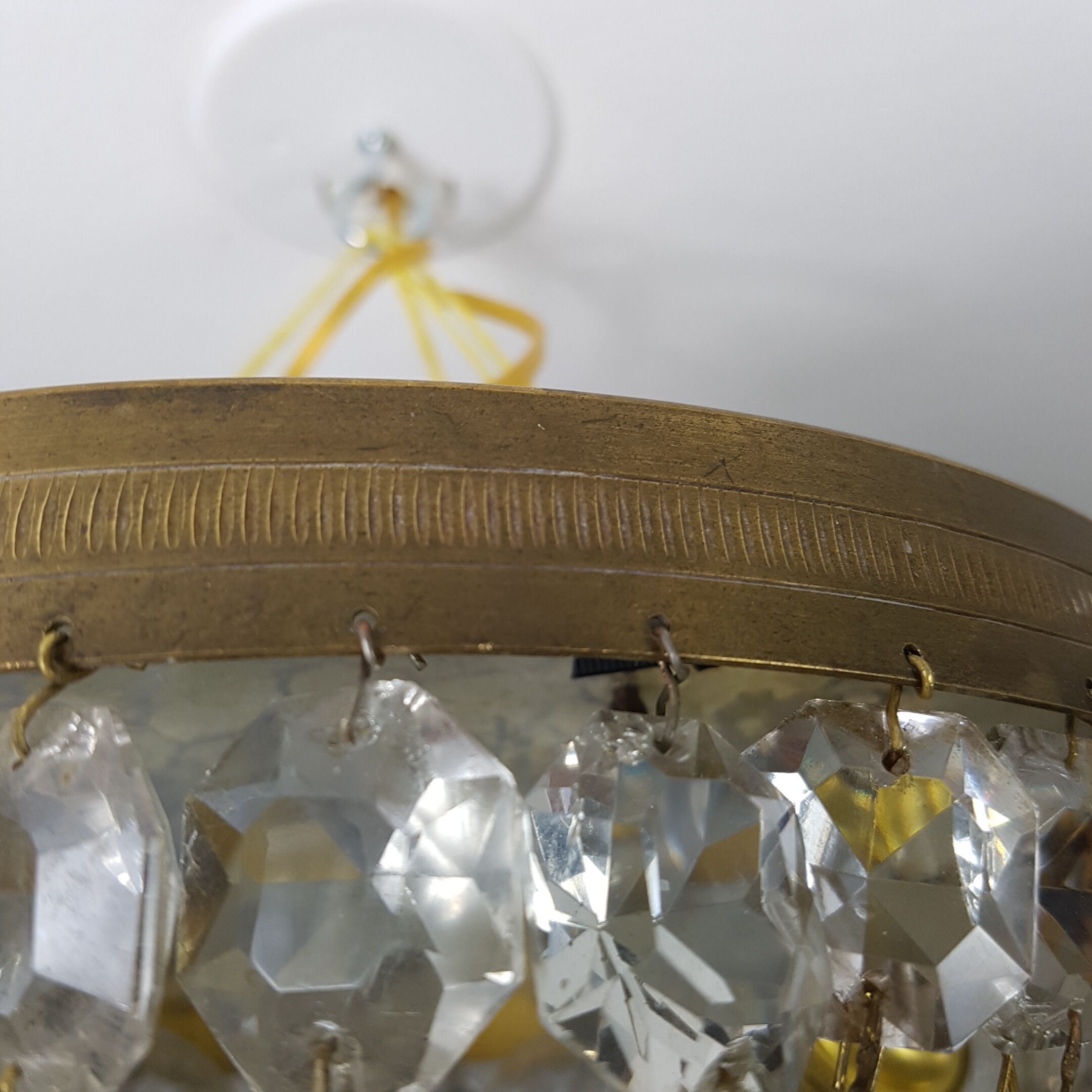 Ceiling light trash in Crystal pendants