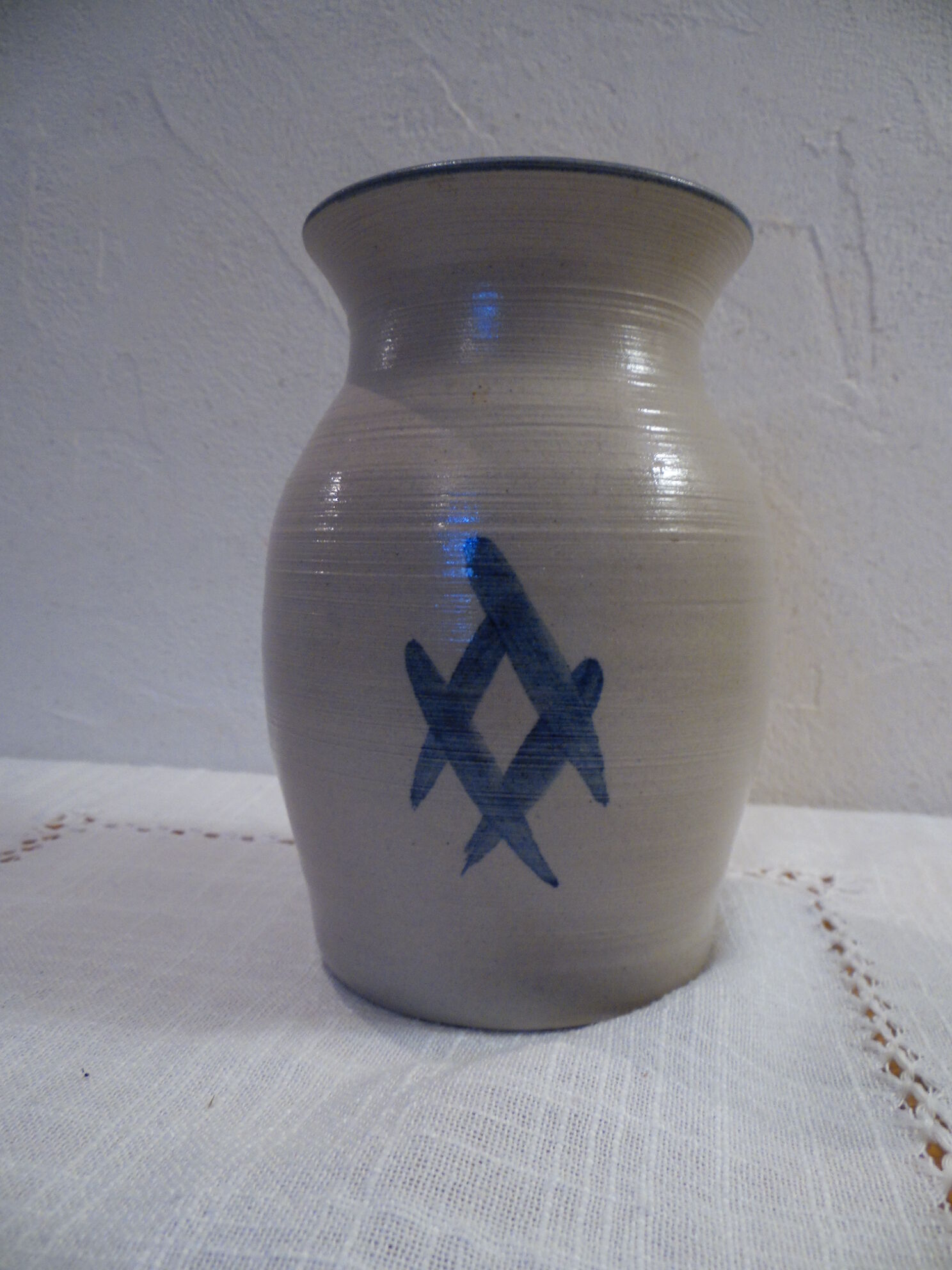 Alsace sandstone vase