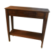 Walnut console