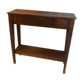 Walnut console
